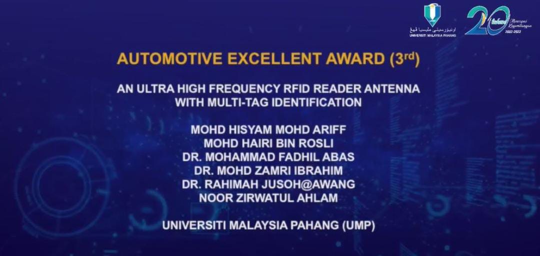 Automotive Excellent Award